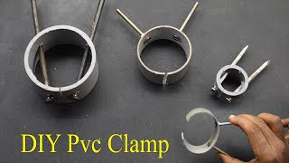 DIY pvc clamp  Homemade pvc clamp  DM [upl. by Sarad]