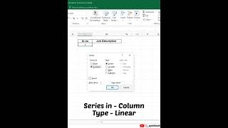 Auto Fill Serial Numbers in Excel Quickly  Microsoft Excel ⏩ [upl. by Durer]