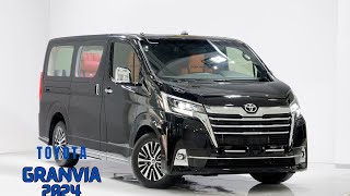 New 2024 TOYOTA Granvia BURGANO Luxury VIP Edition Auto channel [upl. by Rochus457]