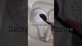 How to remove limescale from shower head 🧼 [upl. by Piderit]