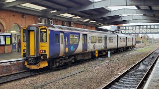 Trains at Grimsby Town amp Cleethorpes 14022024 [upl. by Otsuaf90]