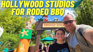 Roundup Rodeo BBQ at Hollywood Studios with Tanner  Walt Disney World 652024 [upl. by Htebazileyram]