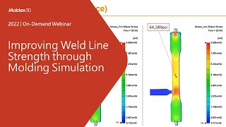 Improving Weld Line Strength through Molding Simulation｜Intro [upl. by Ijies]