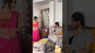 When ur maid name is pushpa comedy couple funny bollywood fun 😆😆😆😆😆🖕 [upl. by Haraf51]