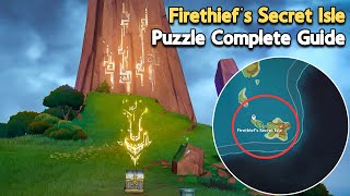 Firethiefs Secret Isle Puzzle  Natlan  Genshin Impact 50 [upl. by Marketa61]