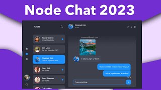 NodeJS Realtime Chat Build a FULLSTACK app in 27 Minutes Best UI 🤩 [upl. by Gastineau]