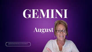 Gemini  2 Sides For Abundance amp Prosperity August 2024 Channeled Psychic Tarot General [upl. by Eeslehc]