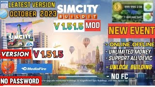 SIMCITY BULIDIT MOD MENU V1515 mod apk New update cruppated file fix [upl. by Ennairol]