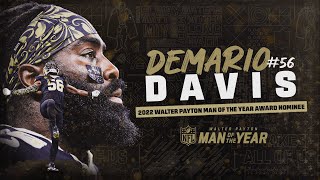 Demario Davis 2022 Man of the Year Nominee  New Orleans Saints [upl. by Latia]