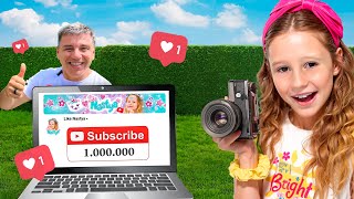 Nastya 100 Milyon aboneyi kutluyor  Çocuklara yönelik video serisi [upl. by Mccreery338]