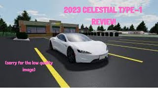 2023 Celestial Type1 Review Tesla Roadster Xterrestial in GREENVILLE [upl. by Cohlier]