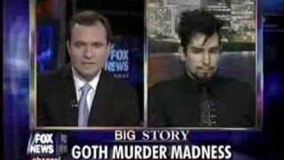 Full FOX News Voltaire Interview on Goth Murder Madness [upl. by Xanthus]