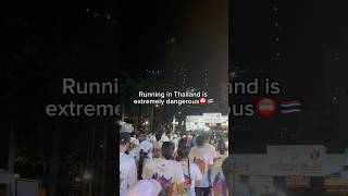 Running in Thailand🫡🇹🇭 thailand bangkok travel marathon expat travel running [upl. by Kroy60]