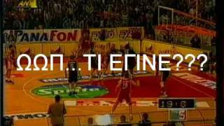 PAOKBASKET stojakovic 3 point by alexakossss [upl. by Yuria]