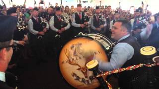 78th Highlanders Halifax Citadel Pipe Band Maxville Beer Tent Medley 2014 [upl. by Elayne]