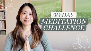 30 Day Meditation Challenge 🧘 [upl. by Hayyikaz]