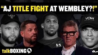 ANTHONY JOSHUA TO FIGHT AT WEMBLEY 👀  EP66  talkBOXING with Simon Jordan amp Spencer Oliver [upl. by Ordnassela925]