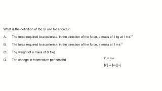 IB Physics November 2023 HL P1 Q1 [upl. by Ahterod]