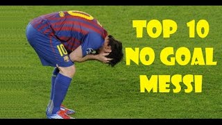 Lionel Messi ● Top 10 Open Goal Misses ● Top 10 Goles Fallados [upl. by Bakemeier106]