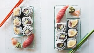 How to Roll Sushi 3 Ways [upl. by Tella]