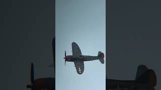 P47 “Jug” Flyby Bremerton Airshow 2024 shorts [upl. by Letnuahc]