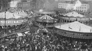 Nottingham Goose Fair c1900  Little Child  Waltz  Savin Rock Gavioli [upl. by Shien]