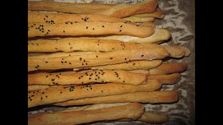 GRISSINI RUSTICI CASALINGHI  RUSTIC HOUSEHOLD BREADSTICKS [upl. by Pammi]