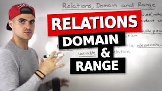 MCR3U 11  Relations Domain and Range  Grade 11 Functions [upl. by Schapira]