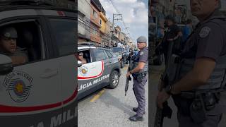 Polícia Escolta Marçal na Favela Heliópolis policia pablomarcal tarcisiodefreitas [upl. by Anderegg]