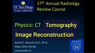 CT physics Tomography Image Reconstructions ie FBP SBP and Iterative Reconstruction [upl. by Ativad]