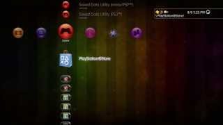 PlayStation 3 Cross Media Bar XMB [upl. by Colas]