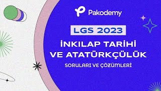 LGS 2023 TC İnkılap Tarihi ve Atatürkçülük Soru ve Cevapları  LGS [upl. by Garfinkel375]