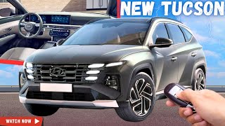 FIRST LOOK Hyundai Tucson 2025 Facelift  Interior amp Exterior Details [upl. by Eentruoc]