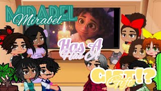 Encanto Reacts To Mirabels REAL Gift ✨Credits in the description✨ [upl. by Shabbir]