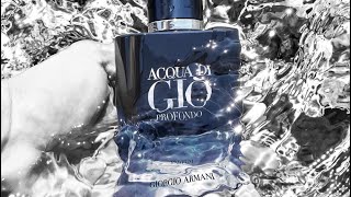 Acqua di Gio Profondo Parfum 👉🏻 [upl. by Ys353]