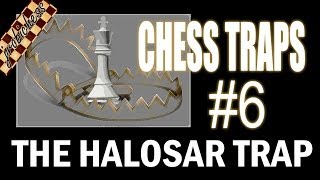 Chess Traps 6 BlackmarDiemer Gambit Halosar Trap [upl. by Laubin]