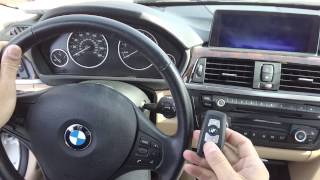 2012 and up  Program or Activate or program new BMW Proximity key [upl. by Yelhs865]