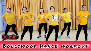 30 min Nonstop Bollywood dance workout for weight lose zumba Dance for belly fat Zumba videonew 🔥 [upl. by Annyahs]