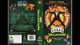 Original VHS Opening Vegas Vacation 1997 UK Rental Tape [upl. by Ul]