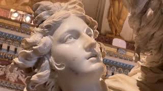 Apollo and Daphne at the Borghese Museum  Rome Italy  ECTV [upl. by Sari]