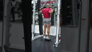 Smith Machine Calves Raises legs tutorial [upl. by Solrak]