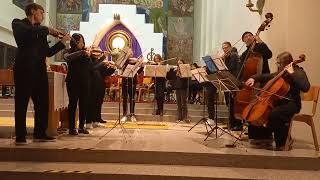 Adventstunde der Stadtkapelle Oberpullendorf  Beitrag Geigenensemble der Musikschule Oberpullendorf [upl. by Yetnom]