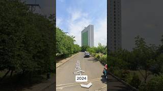 Time lapse Apartemen Green Lake View Depok dari tahun ke tahun shorts maps [upl. by Araihc682]