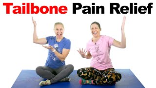 Tailbone Pain Relief with Easy Stretches [upl. by Faxen160]