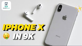 iPhone X in 9K 64GB C Grade✨ Cashify super sale Unboxing Video cashifysupersale unboxing [upl. by Maridel]