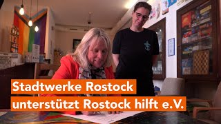 Ein Zeichen für Vielfalt – Stadtwerke Rostock AG sponsert Rostock hilft [upl. by Boff]