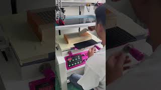 Chip screen printing machine IC memory module screen printing machine丝印机，移印机，丝网印刷机厂家直销 [upl. by Jeroma434]