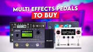 5 Must Have Multi Effects Pedals To Buy [upl. by Goldwin]