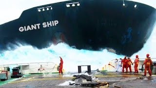 DESTRUCTIVE WAVES IN STORM amp TORNADO HIT LARGE SHIPS amp HOUSES SCARY TSUNAMI COMPILATION [upl. by Nahum]