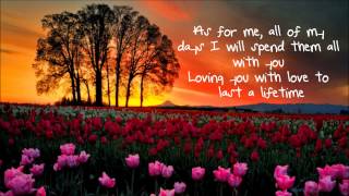 Jose Mari Chan  A Love to Last a Lifetime Lyrics [upl. by Okiron374]